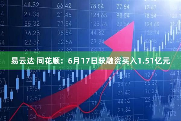 易云达 同花顺：6月17日获融资买入1.51亿元