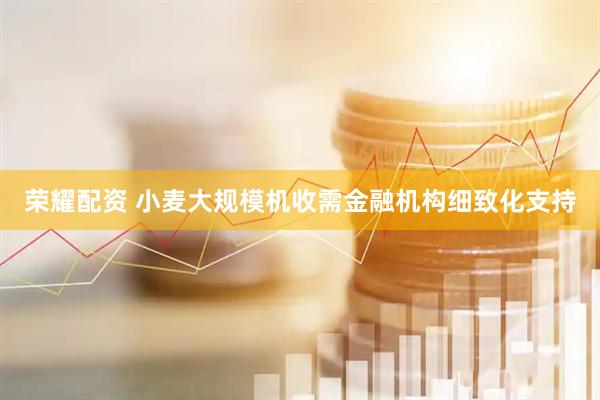 荣耀配资 小麦大规模机收需金融机构细致化支持